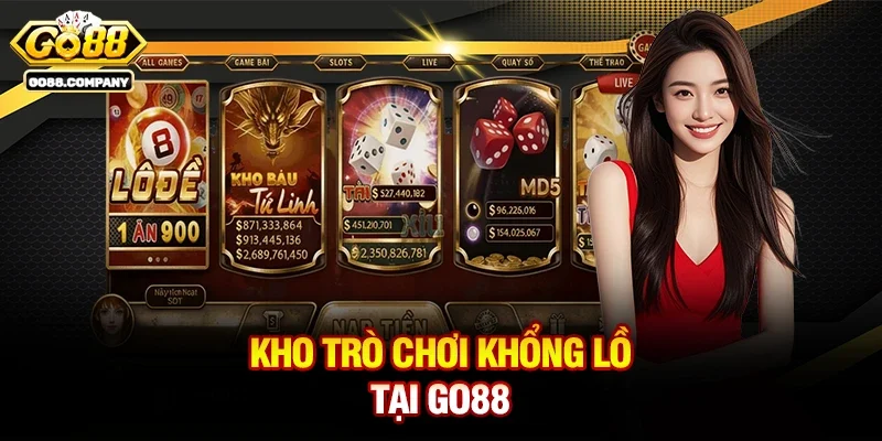 Kho Trò Chơi Khổng Lồ Tại Go88