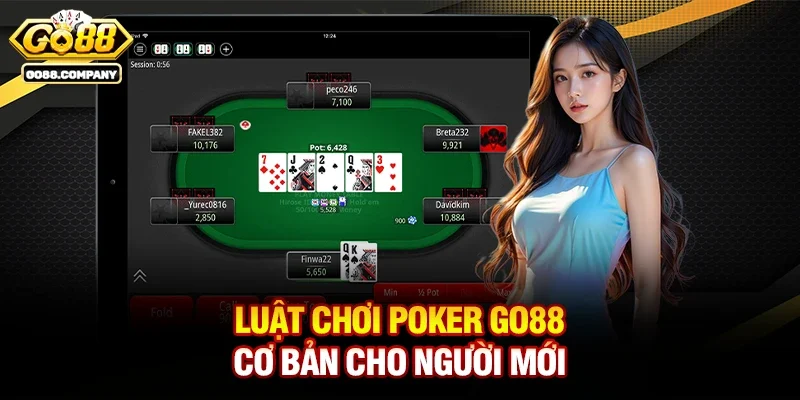 Luật Chơi Poker Go88 Cơ Bản Cho Người Mới