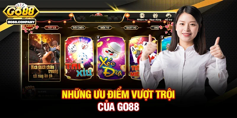 Những Ưu Điểm Vượt Trội Của Go88